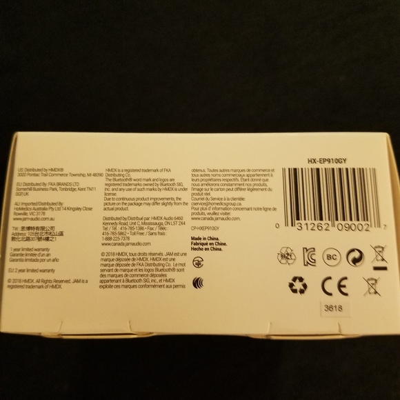 New JAM Ultra True wireless earbuds bluetooth 2016 Reddot Award Winner WHITE - Picture 6 of 6